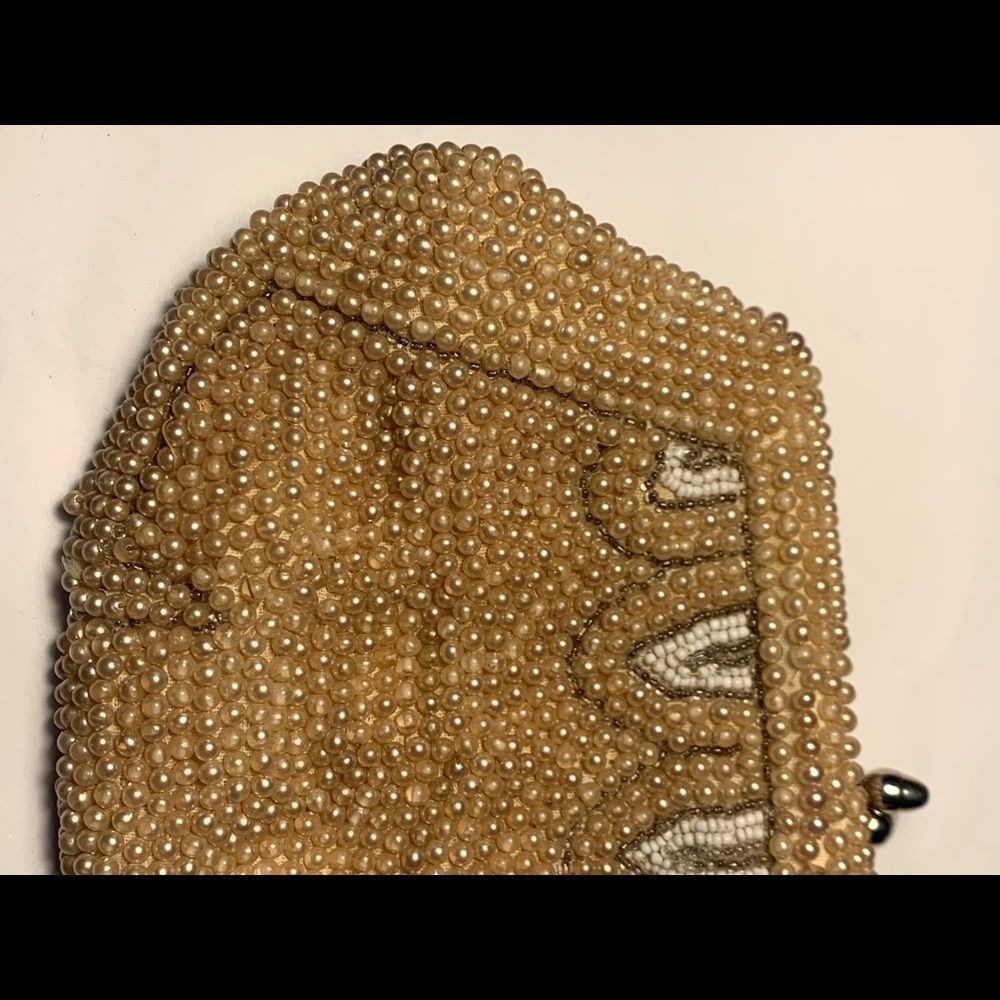 Mid Century Vintage Beaded Evening bag - Picture 7 of 14